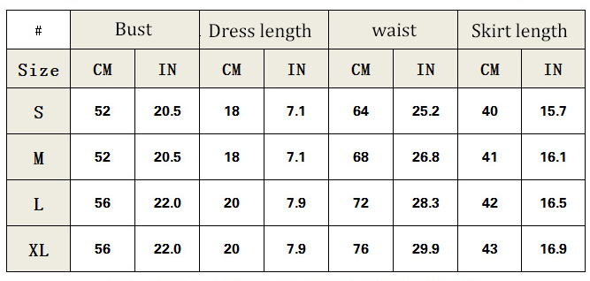 size of crochet short set